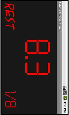 Interval Timer android App screenshot 1